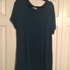 Short sleeve tunic top